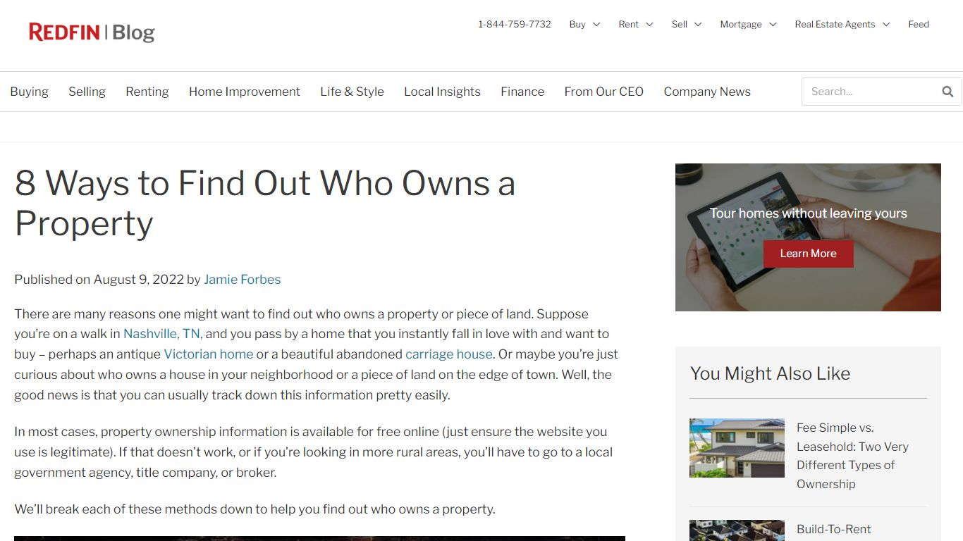 How to Find Out Who Owns a Property | Redfin